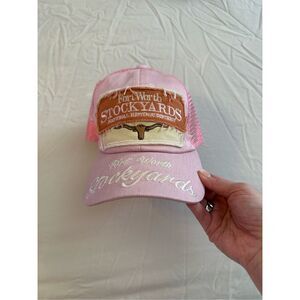 Stock Yards Women's Fort Worth National Historic District Track Cap Pink